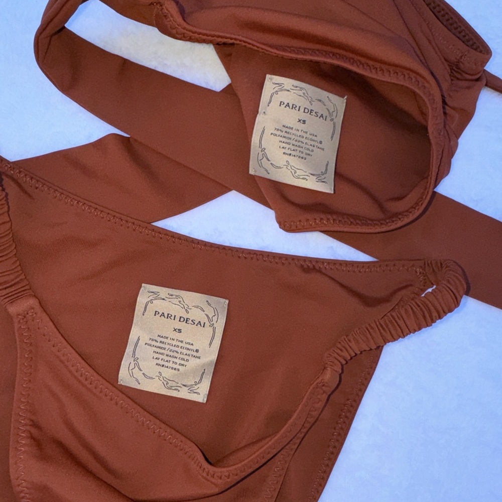PARI DESAI Sarita Swimsuit - Umber Size XS - Picture 7 of 9